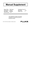 Fluke 116 Digital HVAC Multimeter User manual