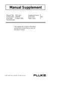 Fluke 345 Power Quality Clamp Meter - Electronic Power Meter User manual