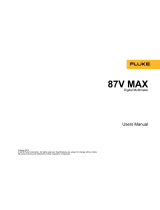 Fluke 87V MAX True-rms Digital Multimeter User manual