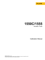 Fluke 1550C FC 5 kV Digital Insulation Tester User manual