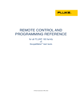 Fluke ScopeMeter 190-204/S Portable Digital Oscilloscope User manual