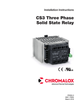 Chromalox CS3 User manual