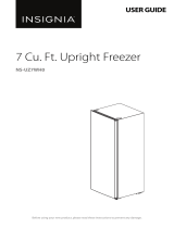 Insignia 7 Cu.Ft. Upright Freezer NS-UZ7WH0 User manual