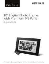 Insignia NS-DPF10WW-17 10″ Digital Photo Frame User guide