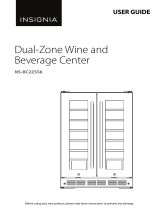 Insignia Dual-Zone Wine and Beverage Center [NS-BC2ZSS8] User manual