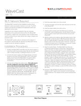 Williams Sound WaveCAST User manual