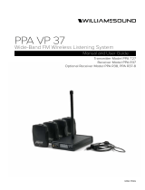 Williams Sound PPA T27 Transmitter User manual
