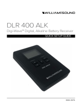 Williams Sound DLR 400 ALK User manual