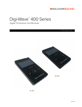Williams Sound Digi-wave 400 Series User manual