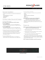 Williams Sound CR-100 User manual