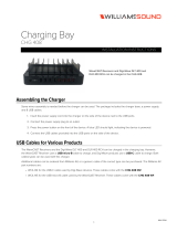 Williams Sound WilliamsSound Charging Bay CHG 408 User manual