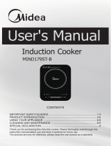 Midea MIND179ST-B Owner's manual
