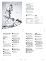 Daewoo FRS-Y22D2T Operating instructions