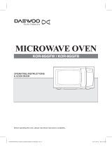 Daewoo KOR-9GGFB Operating instructions