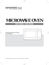 Daewoo KOR-9GDB User manual