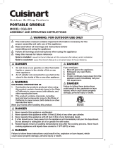 Cuisinart CGG-501G Owner's manual