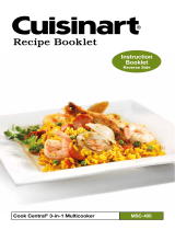 Cuisinart MSC-400 Owner's manual