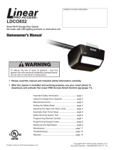 Linear LDCO852 Homeowner's Manual