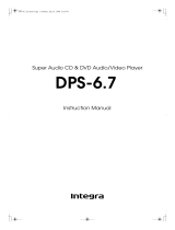 Integra DPS-6.7 User manual
