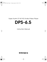 Integra DPS-6.5 Owner's manual