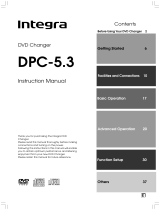 Integra DPC-5.3 Owner's manual