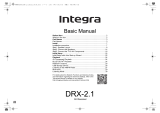 Integra DRX-2.1 Owner's manual