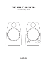 Logitech Speakers Z130 Installation guide