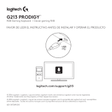 Logitech G213 Prodigy RGB Gaming Keyboard User manual