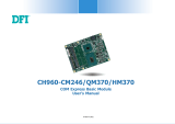 DFI CH960-QM370 User manual