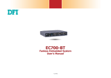 DFI EC700-BT Owner's manual