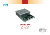DFI GM330-BFF User manual