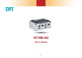 DFI VC70B-KU User manual