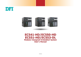 DFI EC541-HD/EC550-HD/EC551-HD/EC553-DL User manual