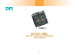 DFI HD101-H81 User manual