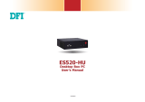 DFI ES520-HU User manual