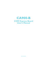 DFI CA900-B User manual