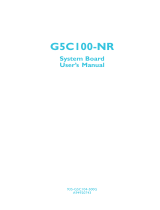 DFI G5C100-NR User manual
