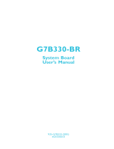 DFI G7B330-BR User manual