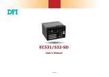 DFI EC531-SD/EC532-SD User manual