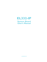 DFI EL332-IP User manual
