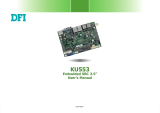 DFI KU553 Owner's manual