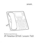 Snom D765 User manual