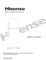 Hisense RT533NAIS User manual