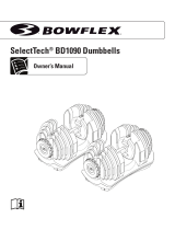 Bowflex SelectTech 1090 Dumbbells Owner's manual