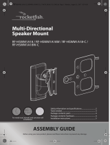 RocketFish Multi-Directional Speaker Mount Owner's manual
