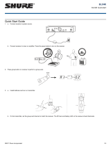 Shure BLX4R Quick start guide