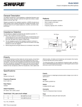 Shure 565SD User guide