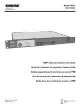 Shure PA821 User manual