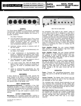 Shure PE68M User guide