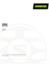 Shure VPH User guide